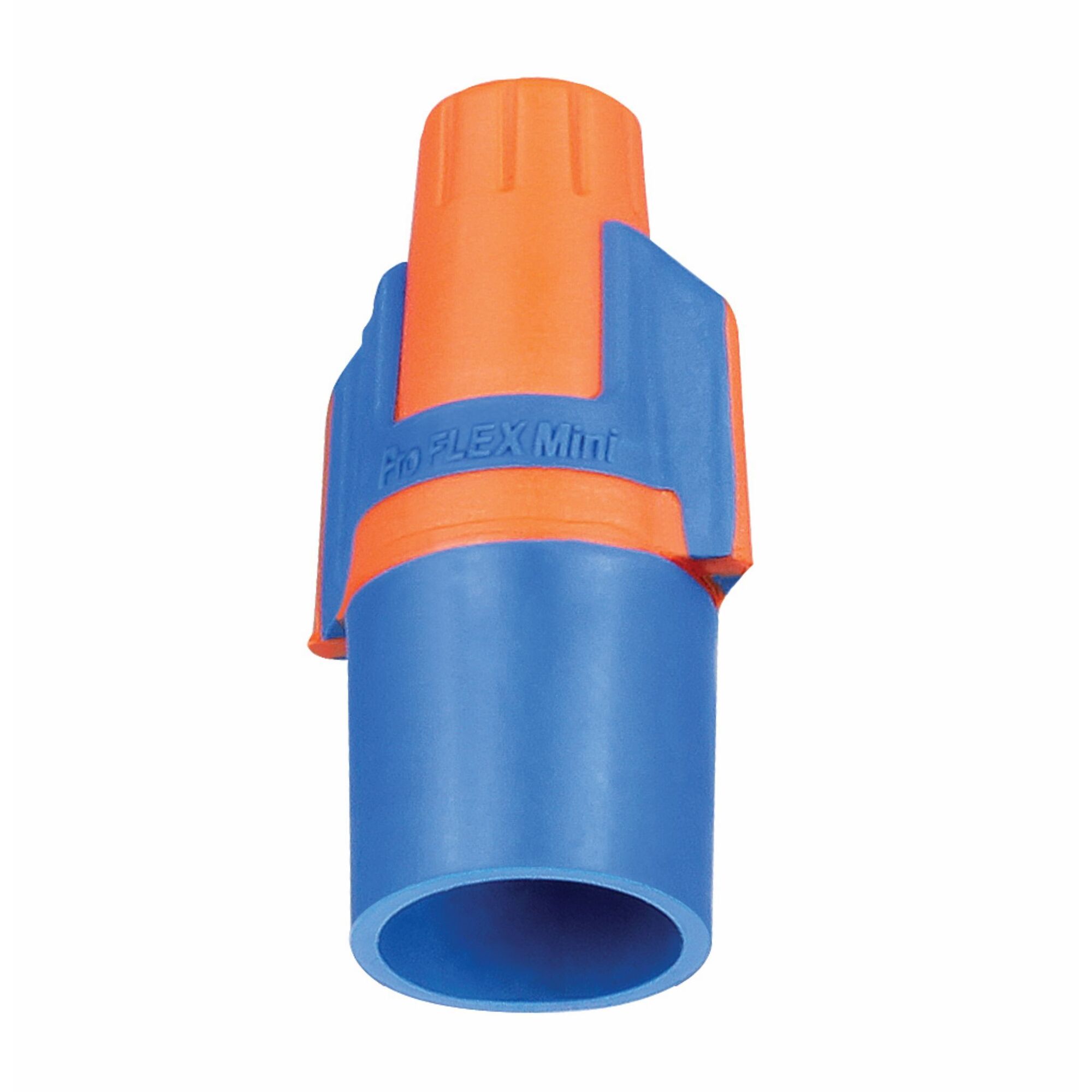IDEAL, Orange/Blue Twister® ProFLEX™ Mini Wire Connectors, Slim profile, Handles #22 to #12 AWG and up to four #12 AWG solid wires, Patented ergonomic design, copolymer polypropylene material, UL-listed, 30-443J